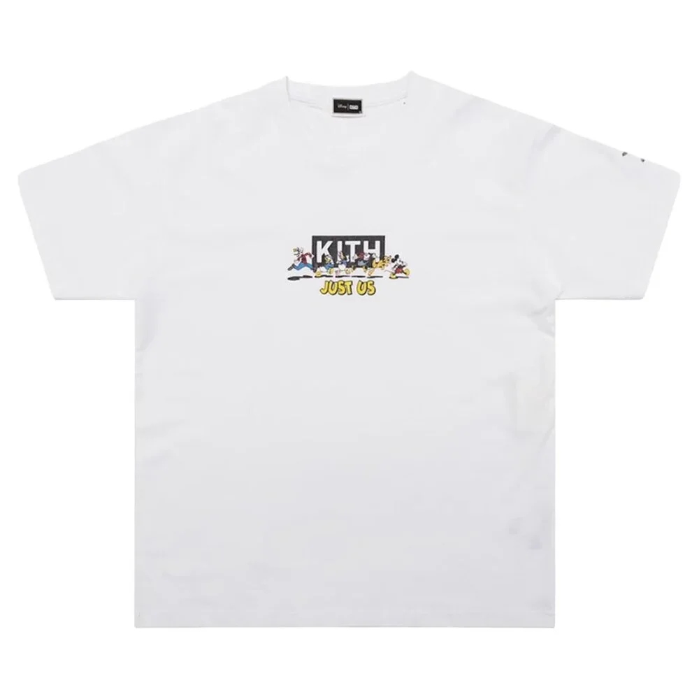 Kith x Disney Mickey & Friends Family Vintage T-Shirt White - Picture 1 of 4